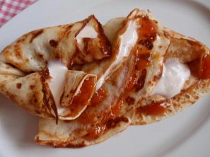 Jemné palačinky z acidofilního mléka Jemné palačinky z acidofilního mléka