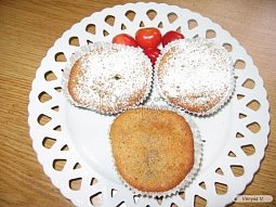 Třešňovo-čokoládové muffiny