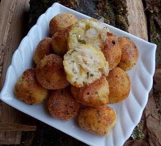 Bramborovo - rybí krokety