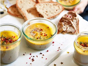 Drůbeží paštika s tymiánem a pomerančem