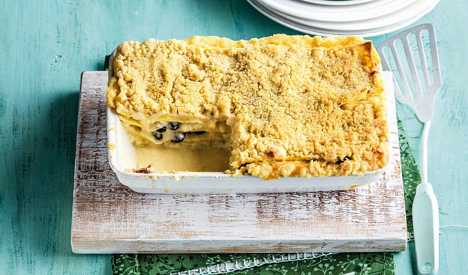 Brusinkové lasagne