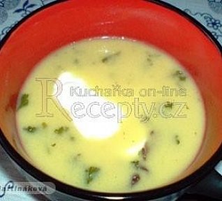 Mléčná polévka s houbami