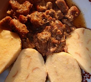 Bůčkové výpečky se zázvorem, aneb vrabci trochu jinak