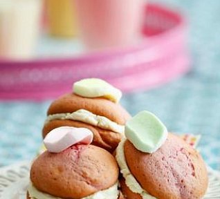 Marshmallows sendviče Marshmallows sendviče