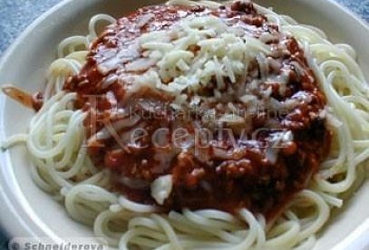 Boloňské špagety podle Evy