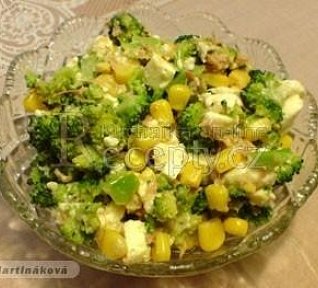 Brokolicový salát s tuňákem