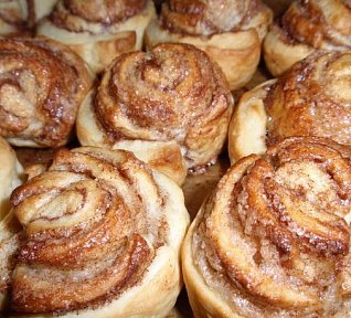 Švýcarky - skořicové šneky