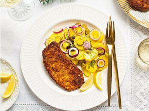 Lehký bramborový salát podle časopisu F.O.O.D.