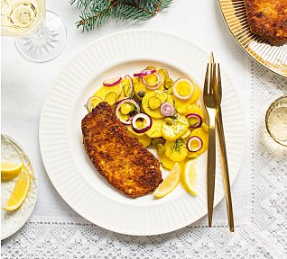 Lehký bramborový salát podle časopisu F.O.O.D.