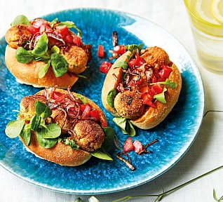 Lilkové kuličky v domácí briošce