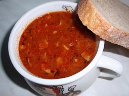 Anglická gulášová polévka