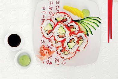 Japonské sushi krok za krokem