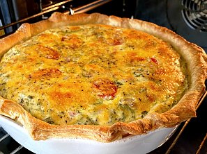 Slaný koláč 2 v 1