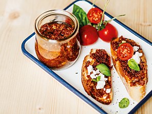 Pesto ze sušených rajčat