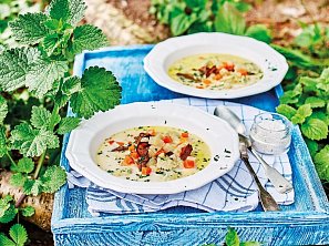 Jihočeská „pucková“ polévka