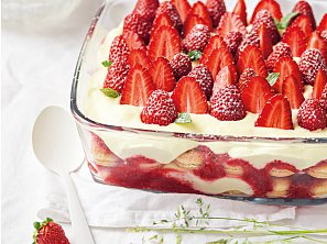 Jahodové tiramisu podle časopisu F.O.O.D.