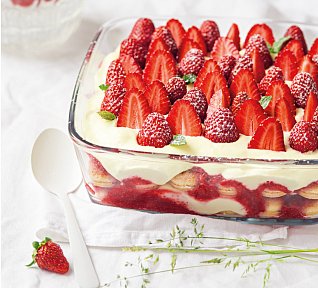 Jahodové tiramisu podle časopisu F.O.O.D.