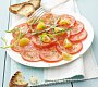 Rajčatové carpaccio