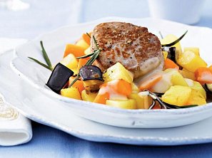 Medailonky v zelenině