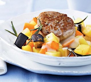 Medailonky v zelenině