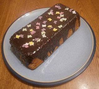 Čokoládovo-vanilkový bochníček