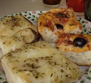 Italská focaccia podle mojí tchyně