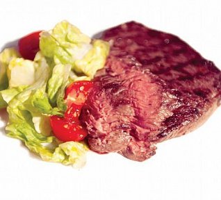 Uruguayský hovězí rib-eye steak Uruguayský hovězí rib-eye steak
