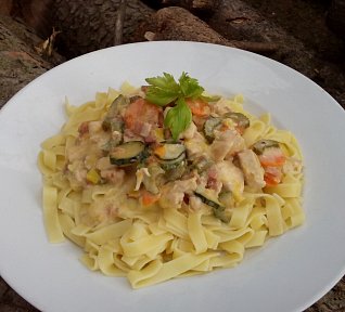 Kuřecí ragú se zeleninou