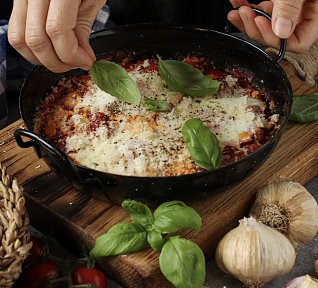 Zapečená vejce po italsku