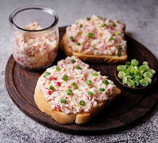 Jemná krabí pomazánka