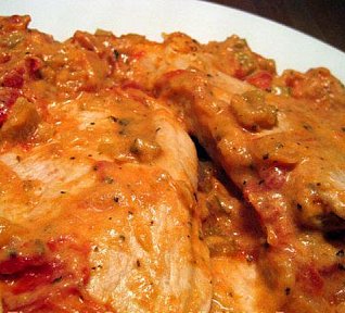 Kuřecí řízky v pikantní křenové omáčce