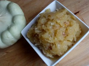 Dušené patizonové "zelí"