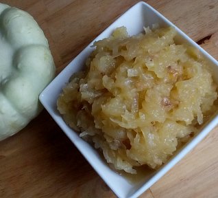 Dušené patizonové "zelí"