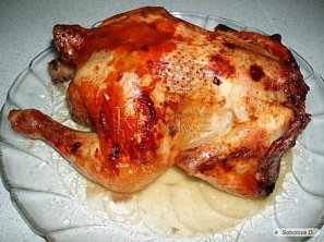 Medové kuře na víně