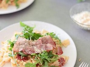 Těstoviny s kozím sýrem