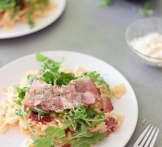 Těstoviny s kozím sýrem