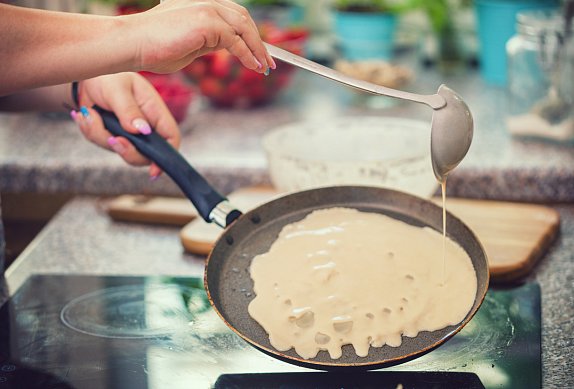 Jak nemít při dělání palačinek všechno špinavé od 