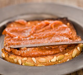 Pomazánka z husího sádla a dýně