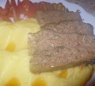 Houbové karbanátky s mletým masem