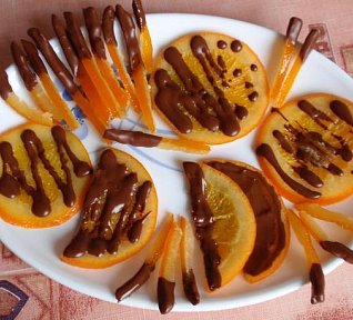 Kandovaná pomerančová (citronová) kůra