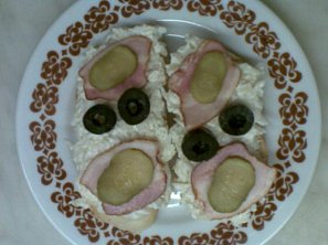 Vaječný salát s celerem