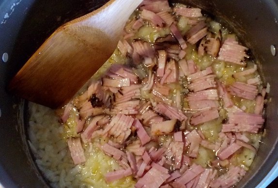 Václavky na slanině s tarhoňou