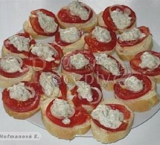 Rajčatové chlebíčky