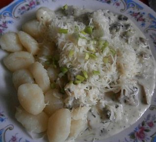 Kuřecí na houbách pro začínající kuchaře