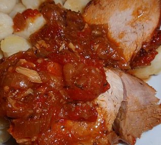 Zeleninovo-pivní pečeně