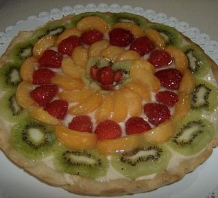 Letní linecký koláč