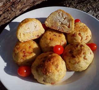 Brokolice/květák v bramborovém těstě