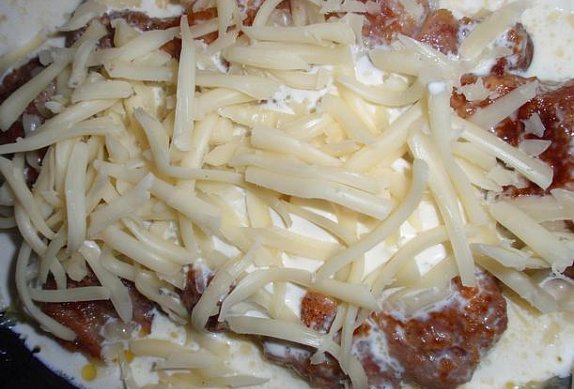 Sýrovo-smetanové zapékané řízky