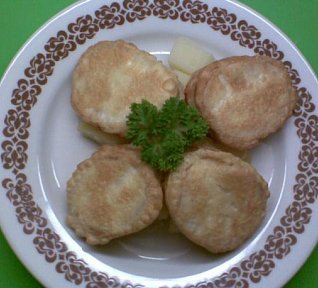 Celer se sardelovou pastou