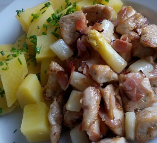 Masová minutka s chřestem